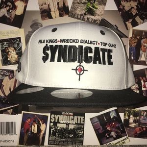 rhyme Syndicate wrecked Dialect adjustable snap back NEW